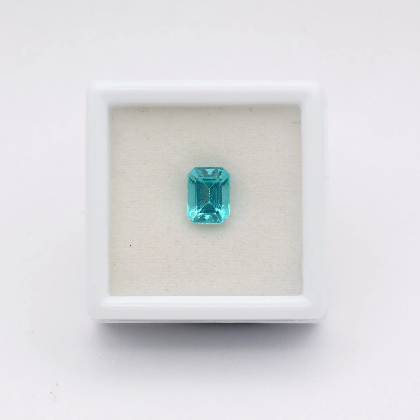 Apatite Bleue Rectangle 1,27 ct