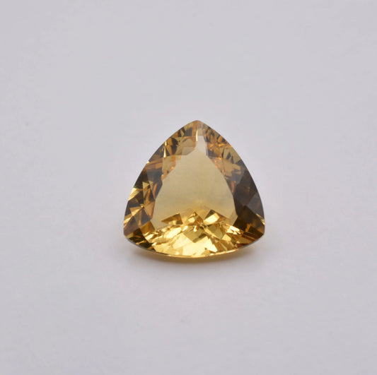 Béryl jaune - Héliodore Trillion 5,56ct - pierre précieuse - gemme
