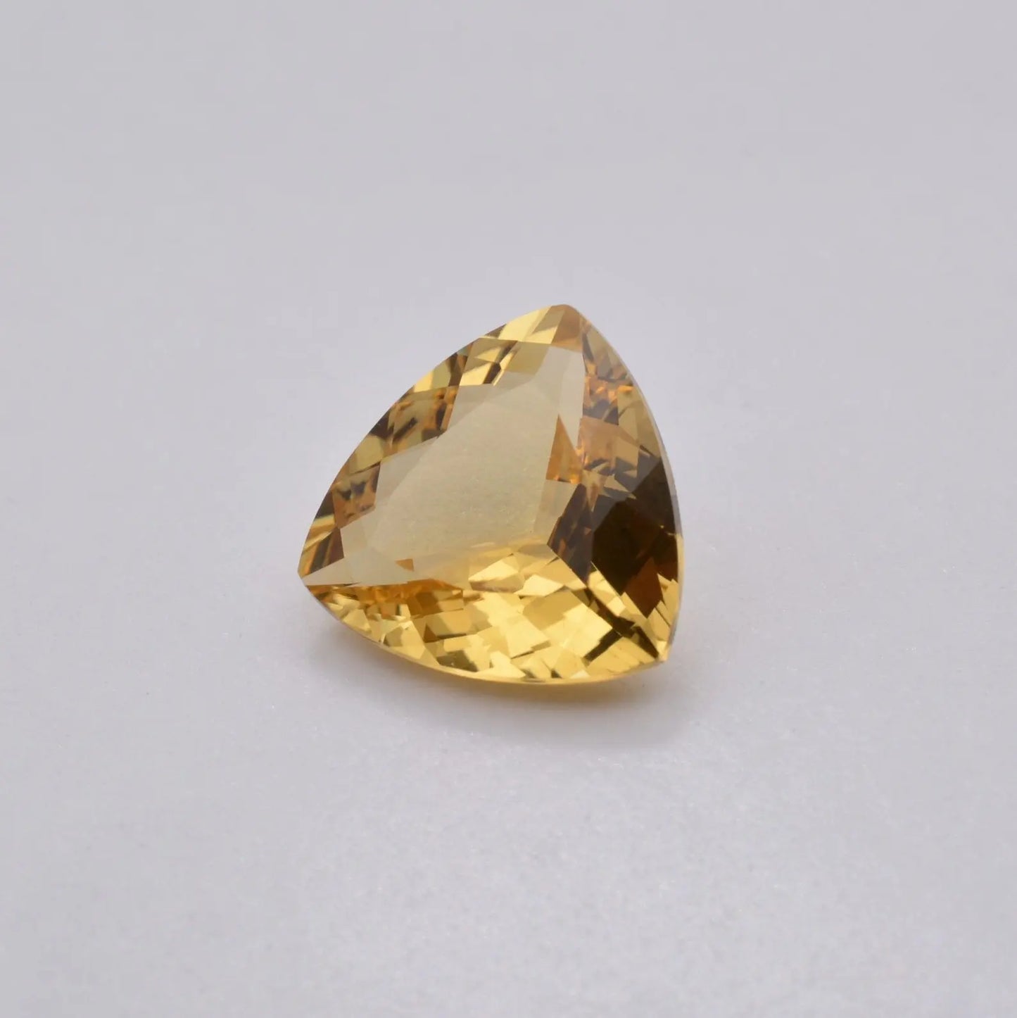 Béryl jaune - Héliodore Trillion 5,56ct - pierre précieuse - gemme