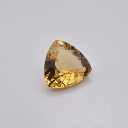 Béryl jaune - Héliodore Trillion 5,56ct - pierre précieuse - gemme