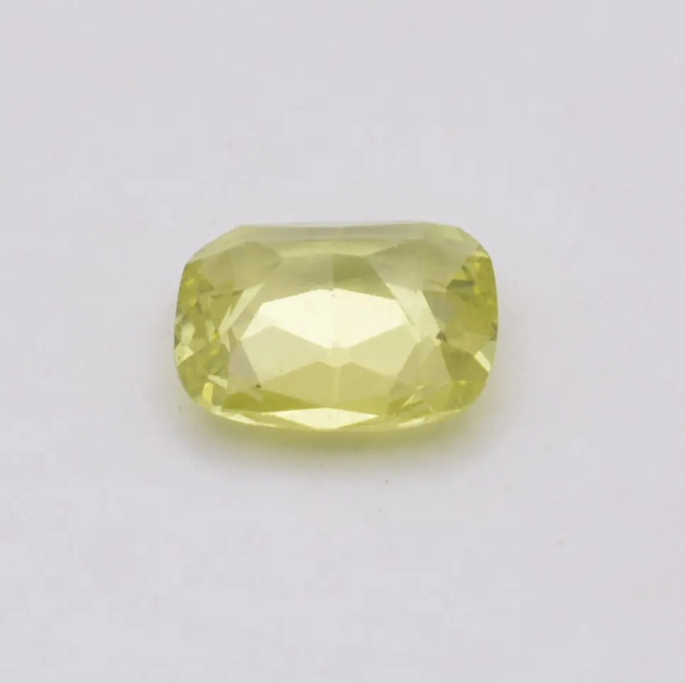 Chrysobéryl Jaune Coussin 0,78ct - pierre précieuse - gemme