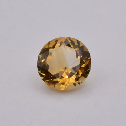 Citrine Ronde 4,28ct - pierre précieuse - gemme
