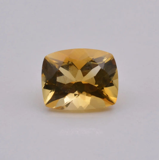 Citrine Coussin Rectangle 4,91ct - pierre précieuse - gemme