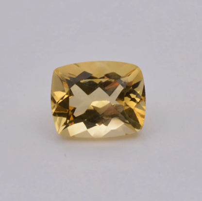 Citrine Coussin Rectangle 3,42ct - pierre précieuse - gemme