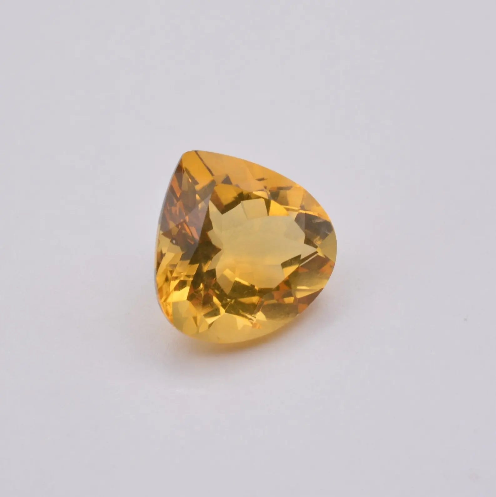 Citrine Poire 7,81ct - pierre précieuse - gemme