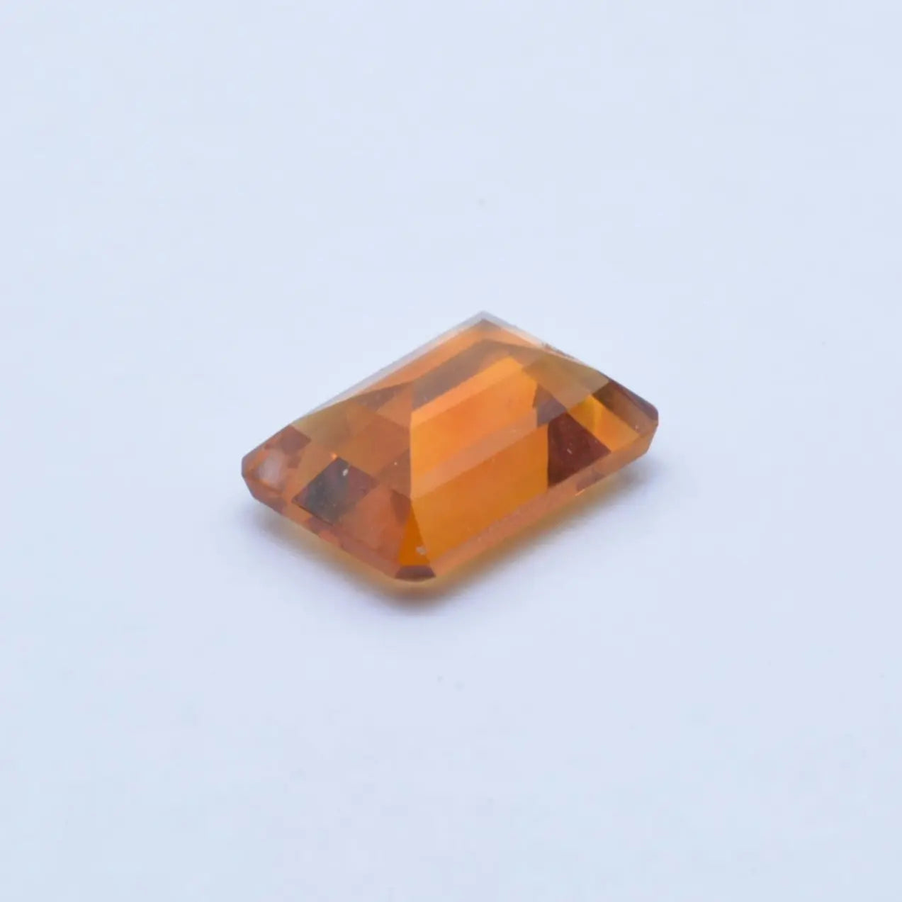Gemme tailléeCitrine Madère Rectangle 1,45ct PASSOT-GEMS