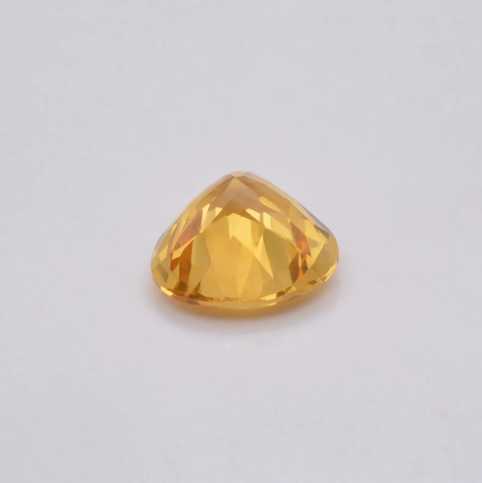 Citrine Poire 7,81ct - pierre précieuse - gemme