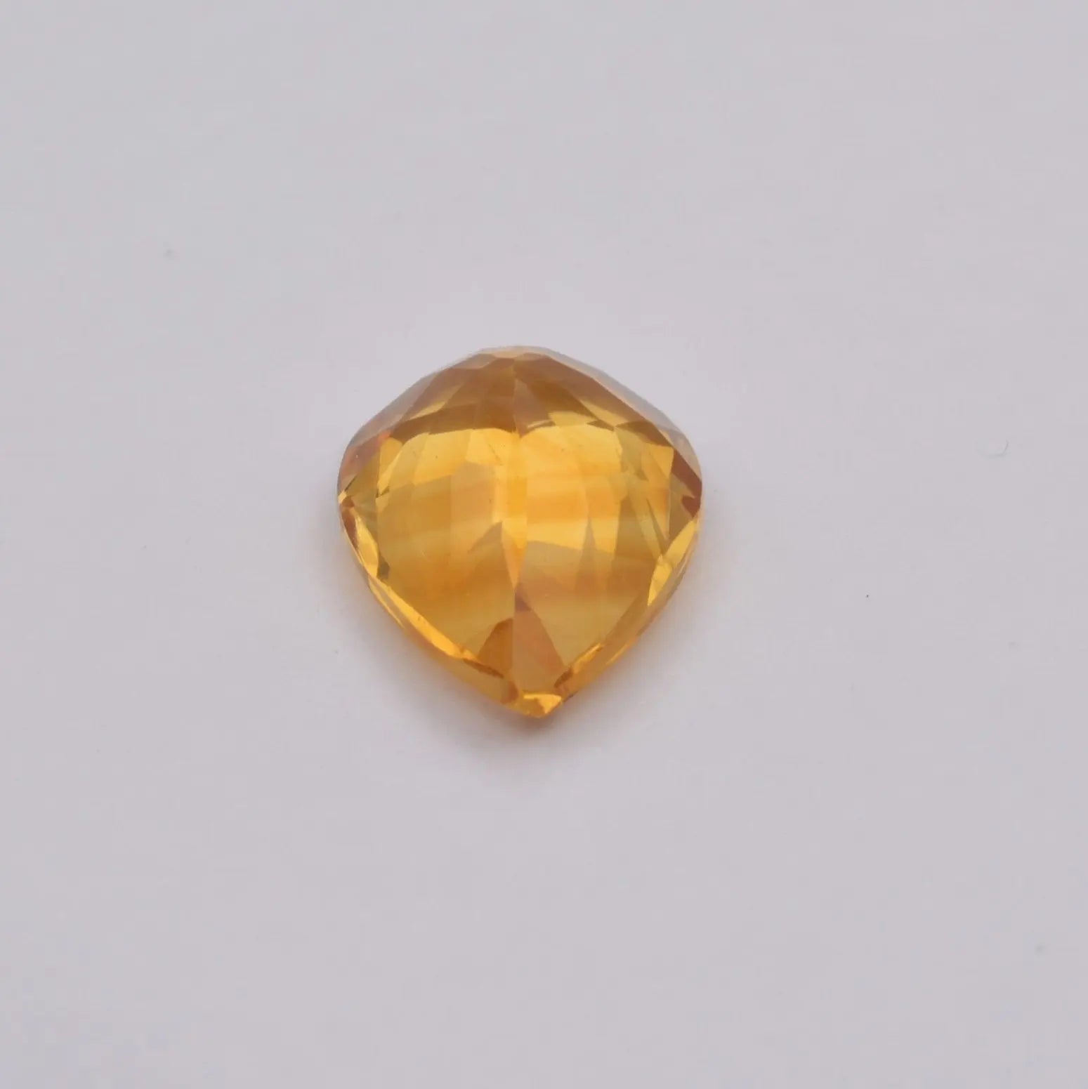 Citrine Poire 6,08ct - pierre précieuse - gemme