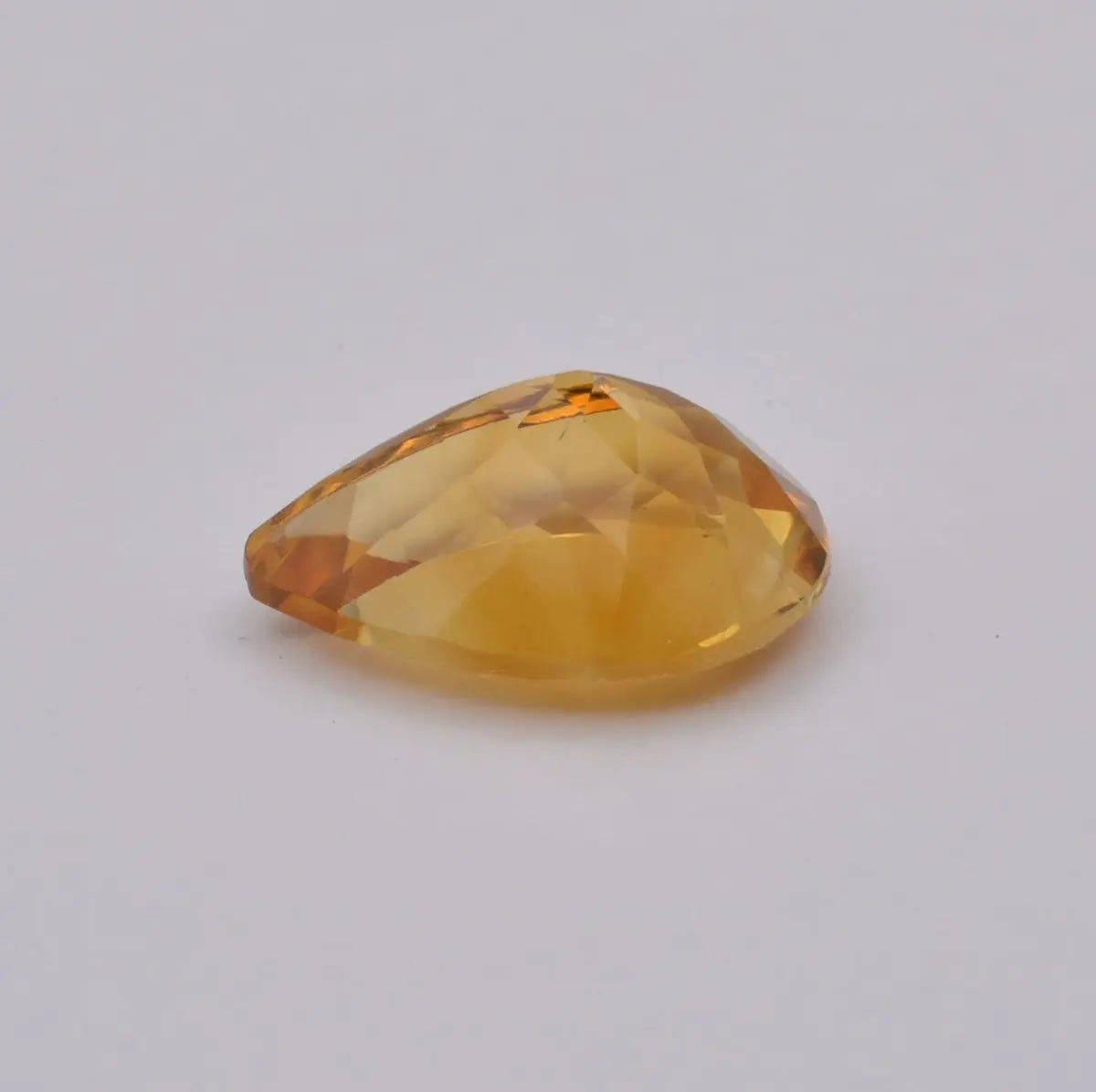 Citrine Poire 6,08ct - pierre précieuse - gemme