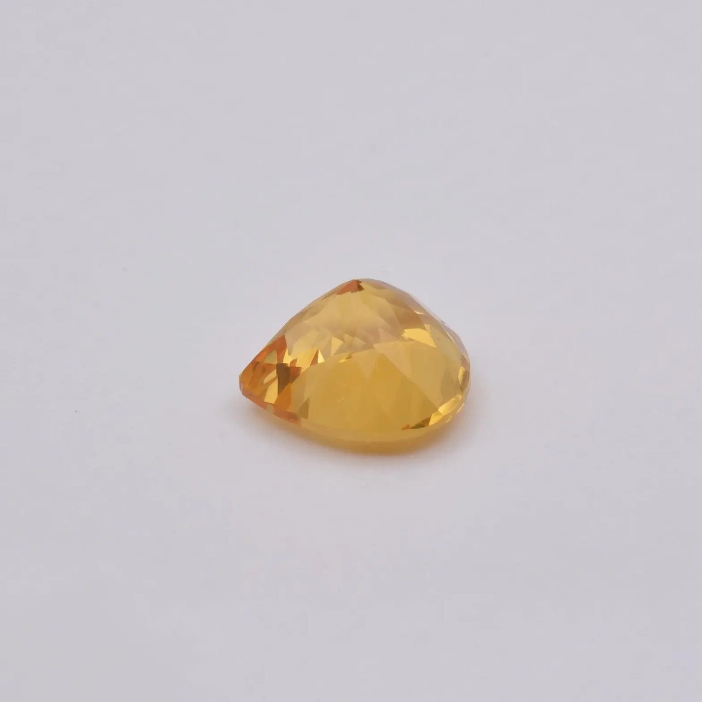 Citrine Poire 7,81ct - pierre précieuse - gemme