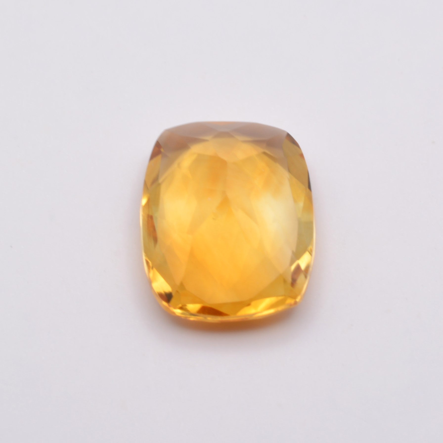 Citrine Coussin 2,63ct - Gemme - pierre précieuse