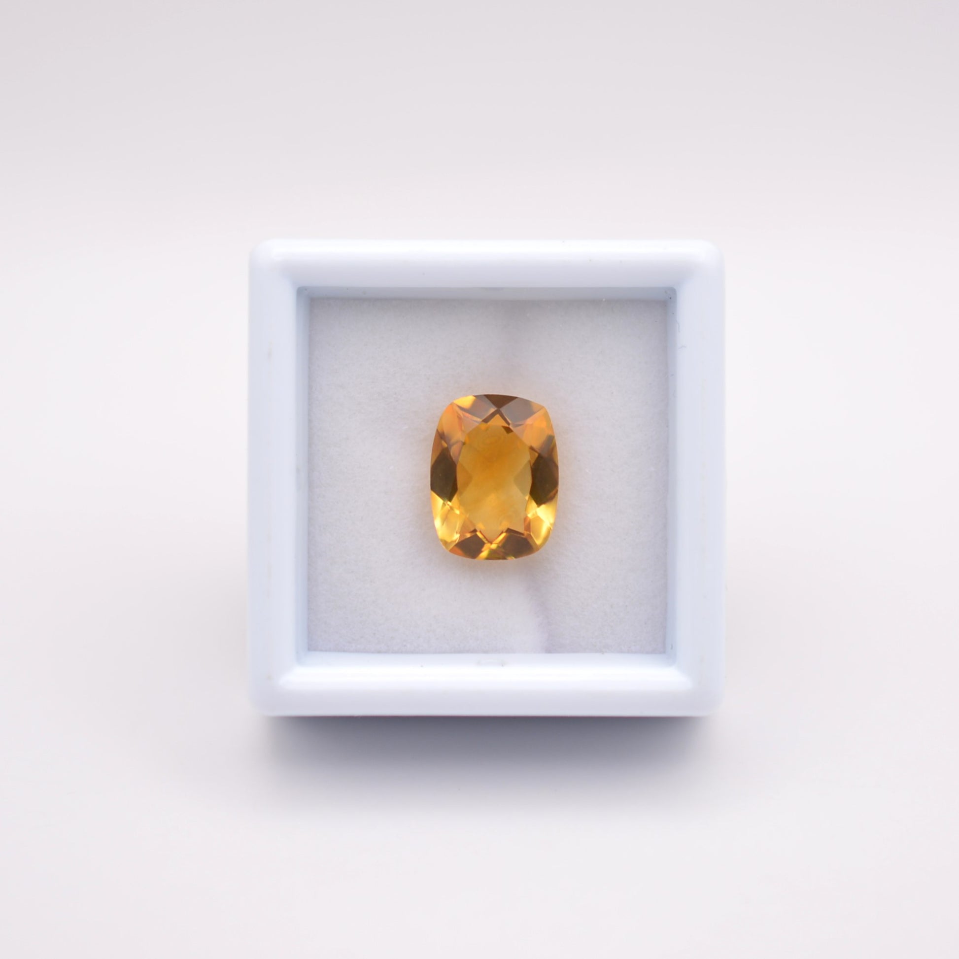 Citrine Coussin 2,63ct - Gemme - pierre précieuse