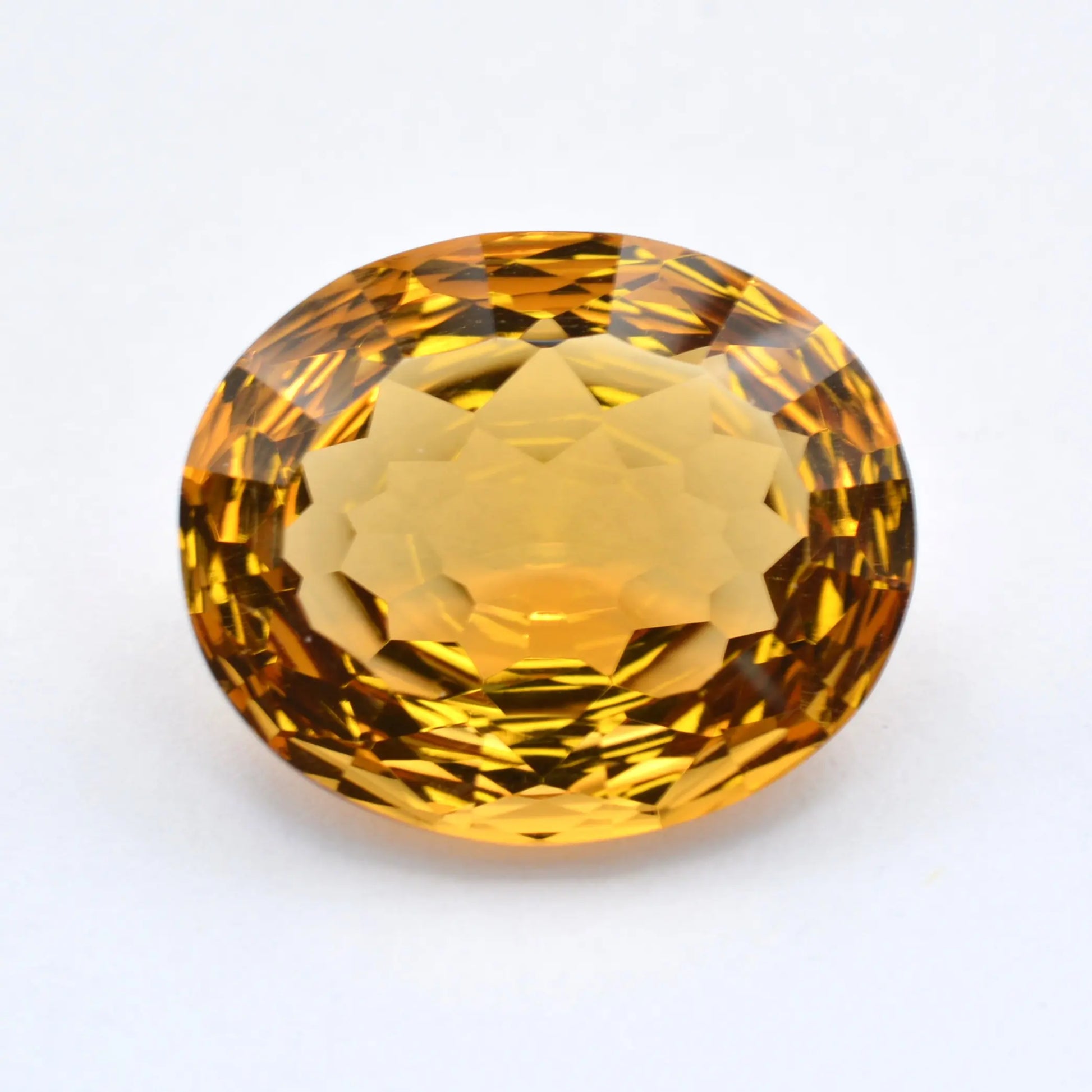 Pierre taillée Citrine Ovale 6,78 ct 