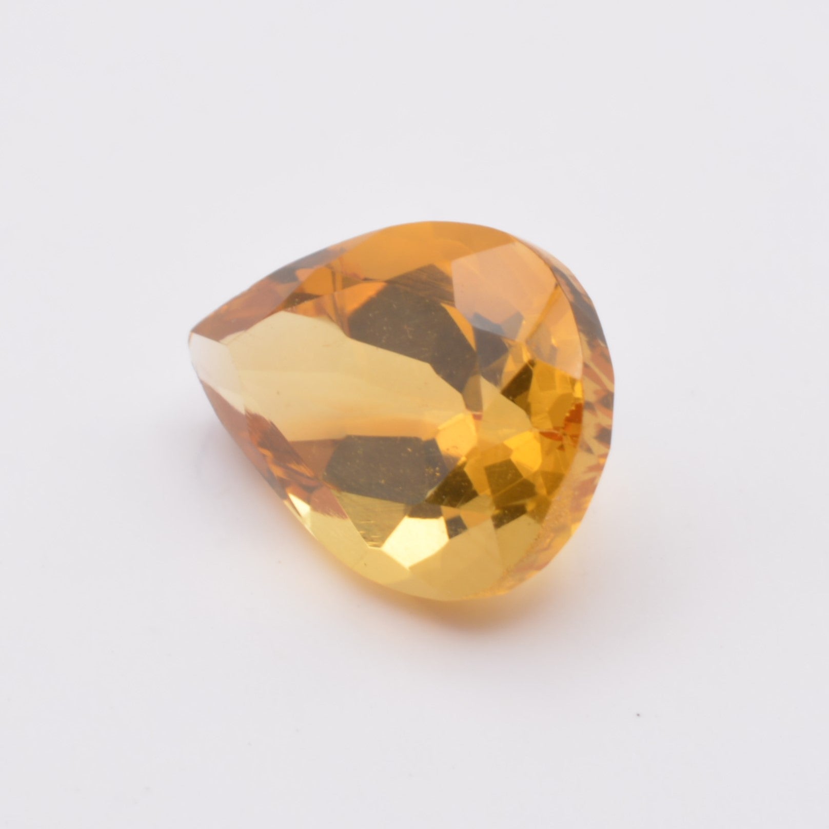 Gemme tailléeCitrine Poire 1,90ct PASSOT-GEMS