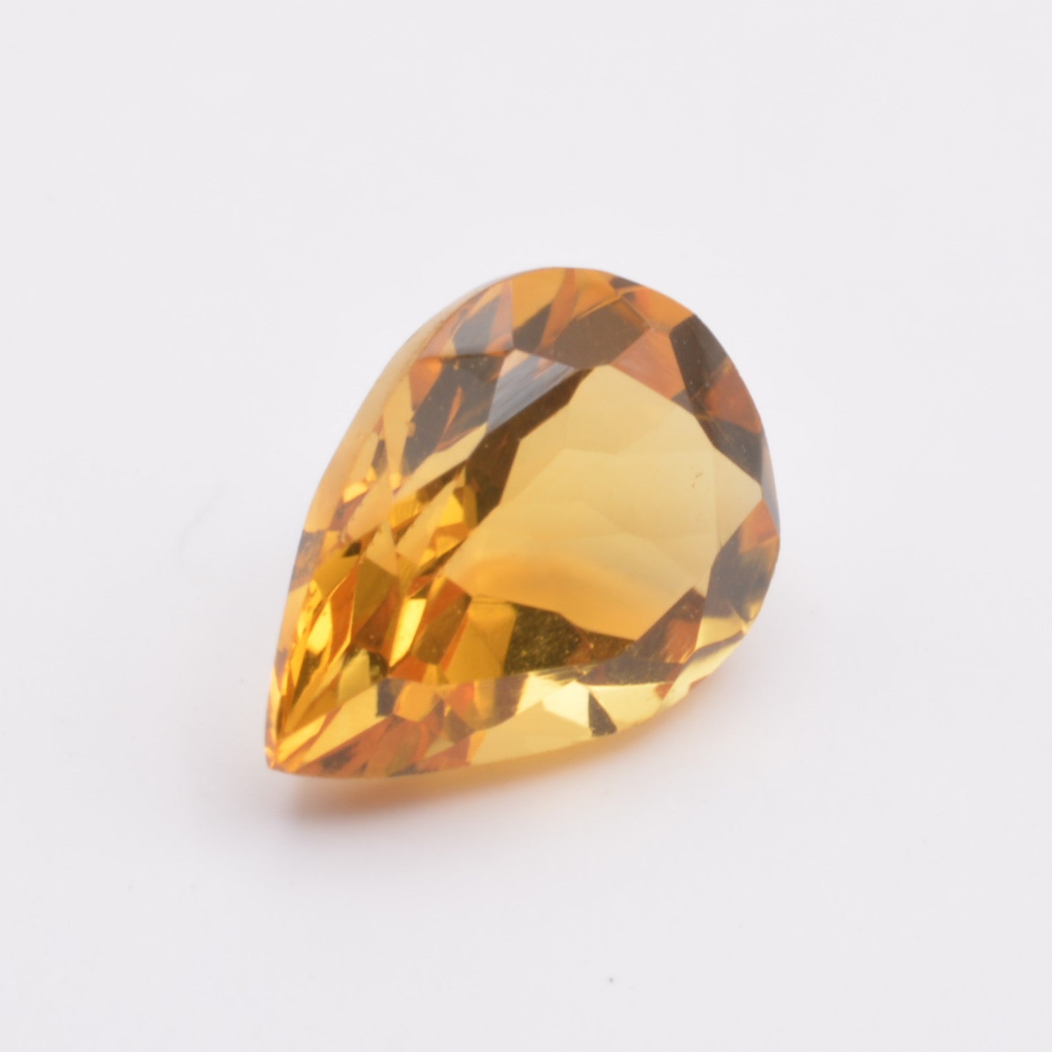Gemme tailléeCitrine Poire 1,90ct PASSOT-GEMS
