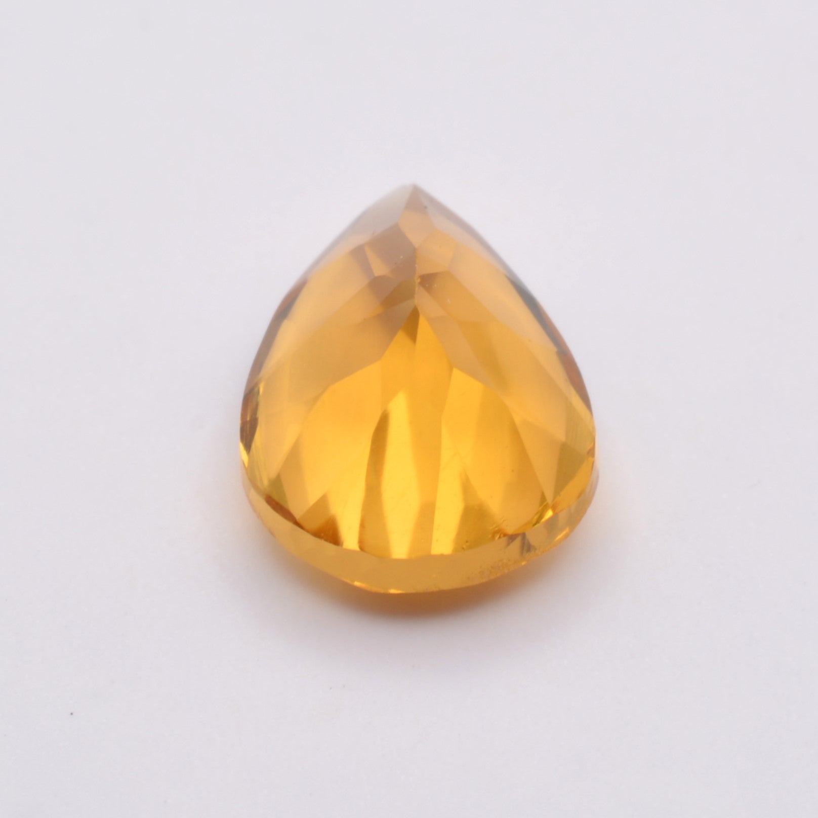 Gemme tailléeCitrine Poire 1,90ct PASSOT-GEMS