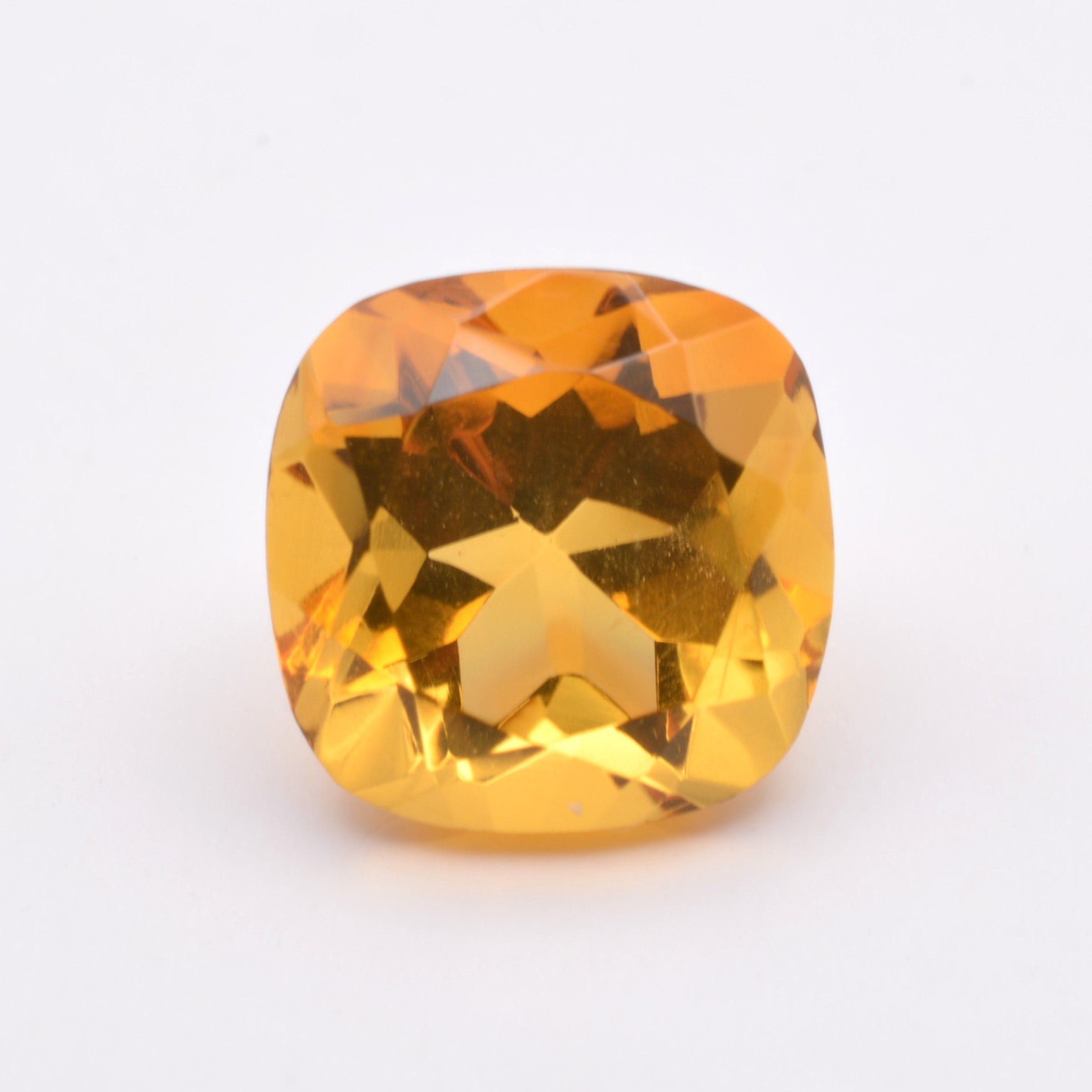 Citrine Coussin 3,24ct - Gemme - pierre précieuse