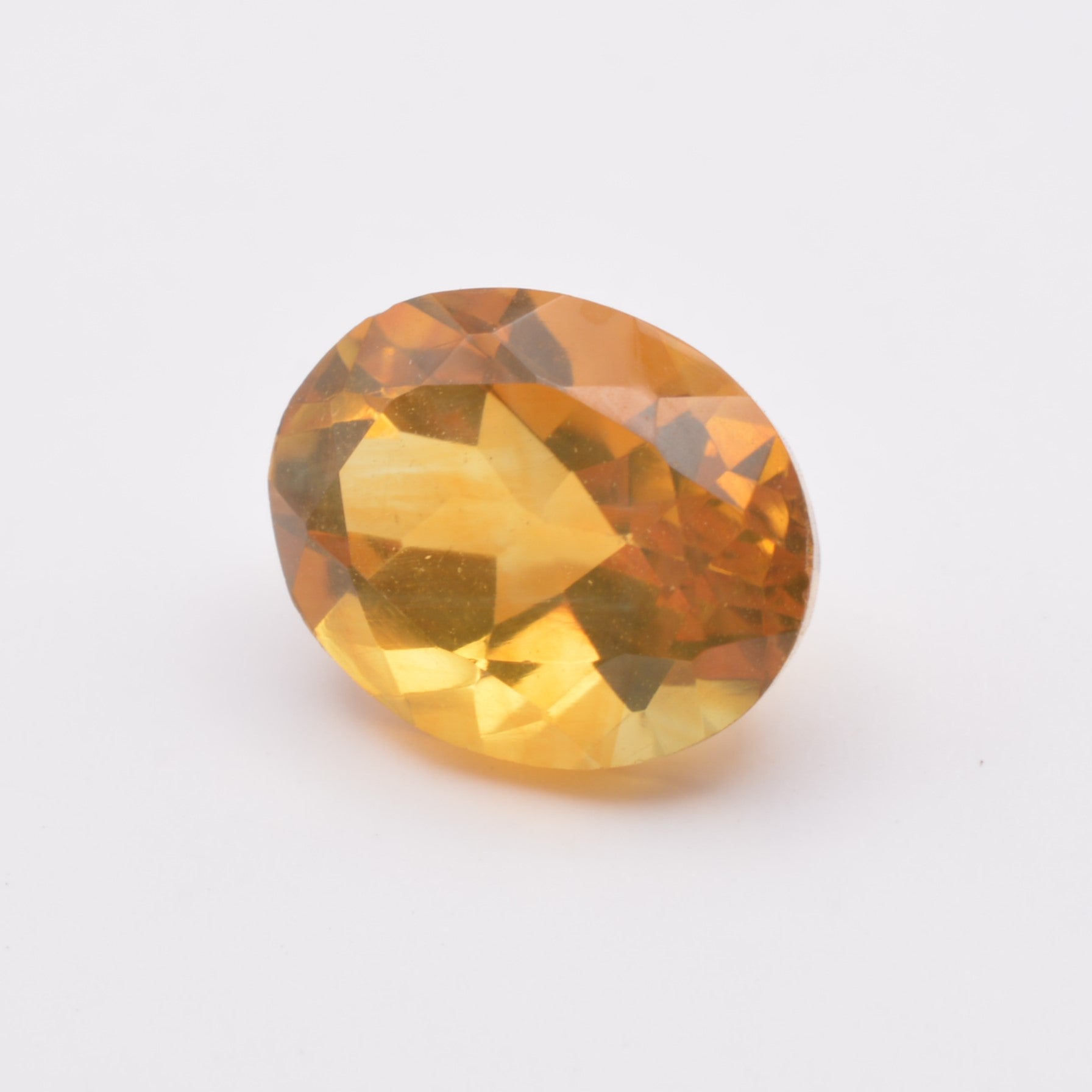 Gemme tailléeCitrine Ovale 2,08ct PASSOT-GEMS