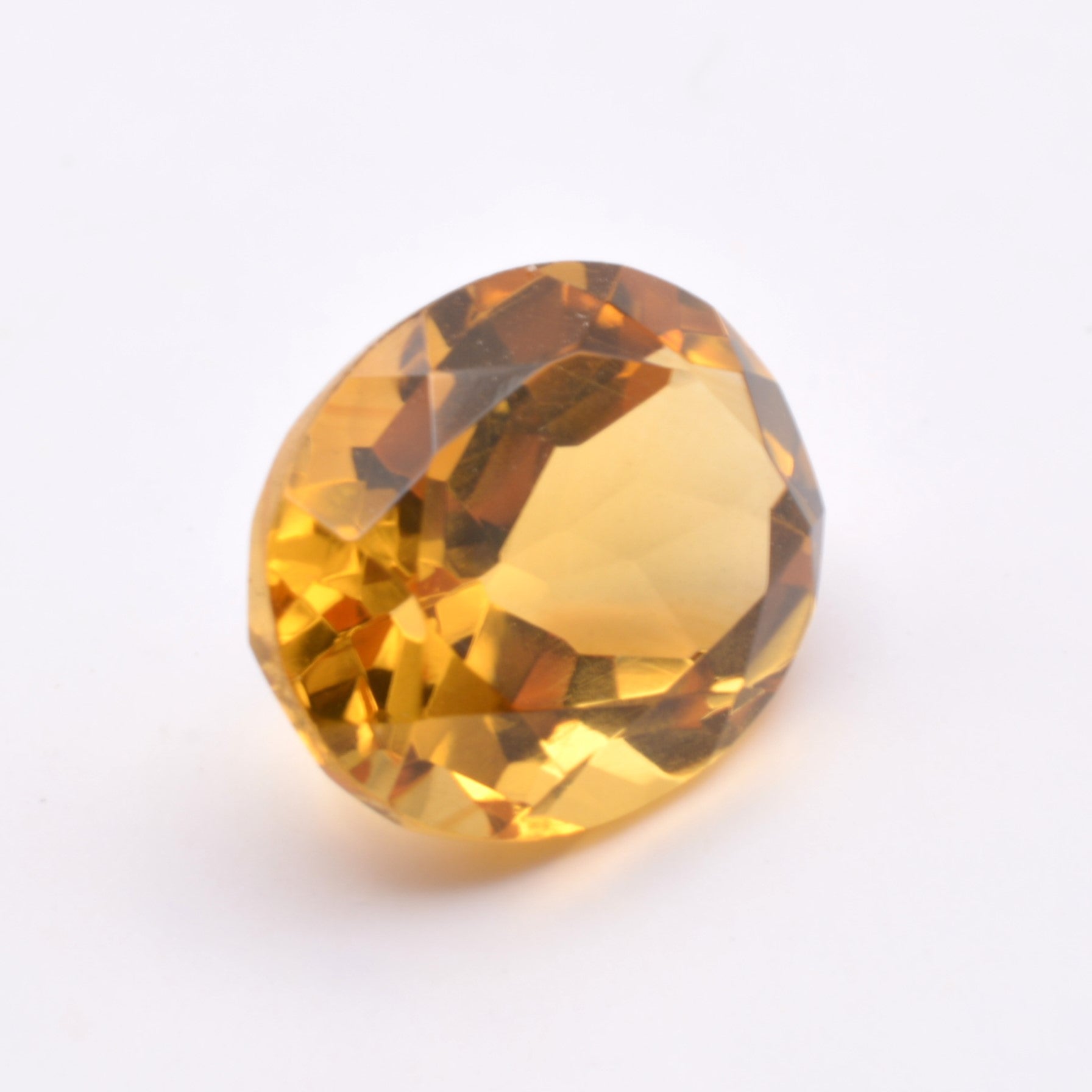 Gemme tailléeCitrine Ovale 3,54ct PASSOT-GEMS