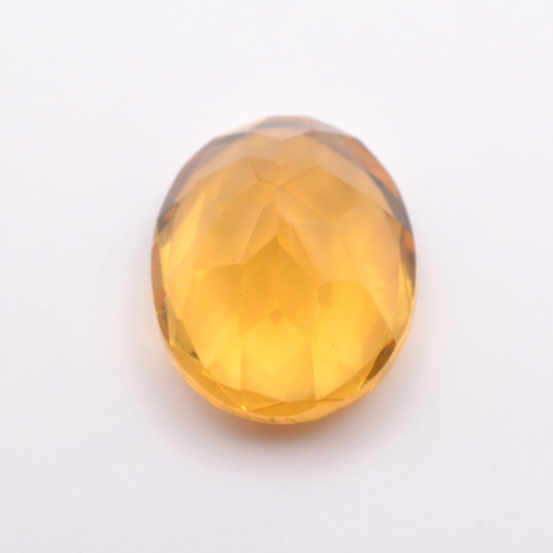 Gemme tailléeCitrine Ovale 3,54ct PASSOT-GEMS