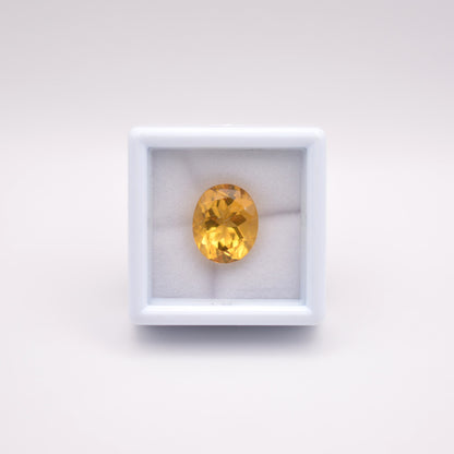 Citrine Ovale 4,86ct - Gemme - pierre précieuse