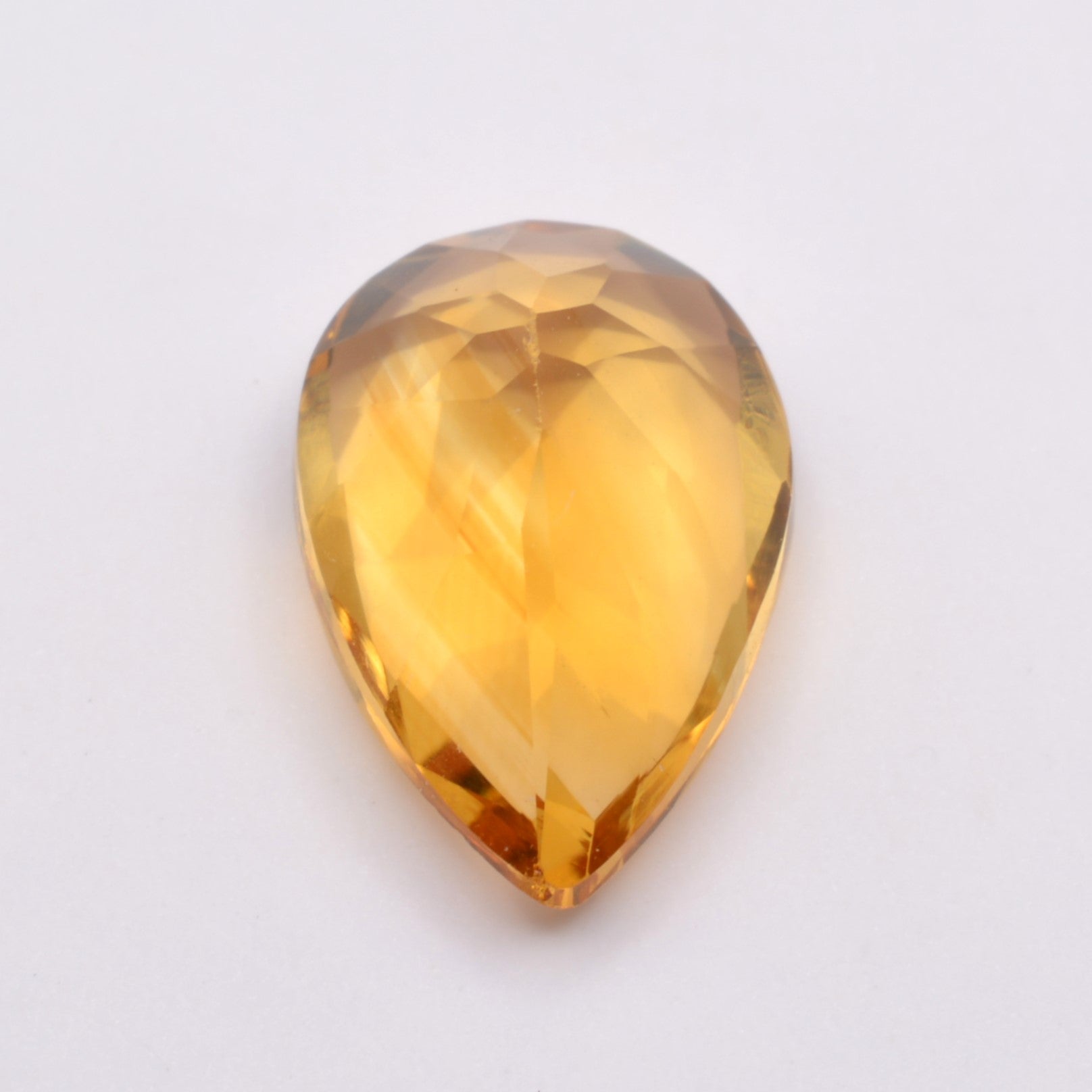 Gemme tailléeCitrine Poire 3,00ct PASSOT-GEMS