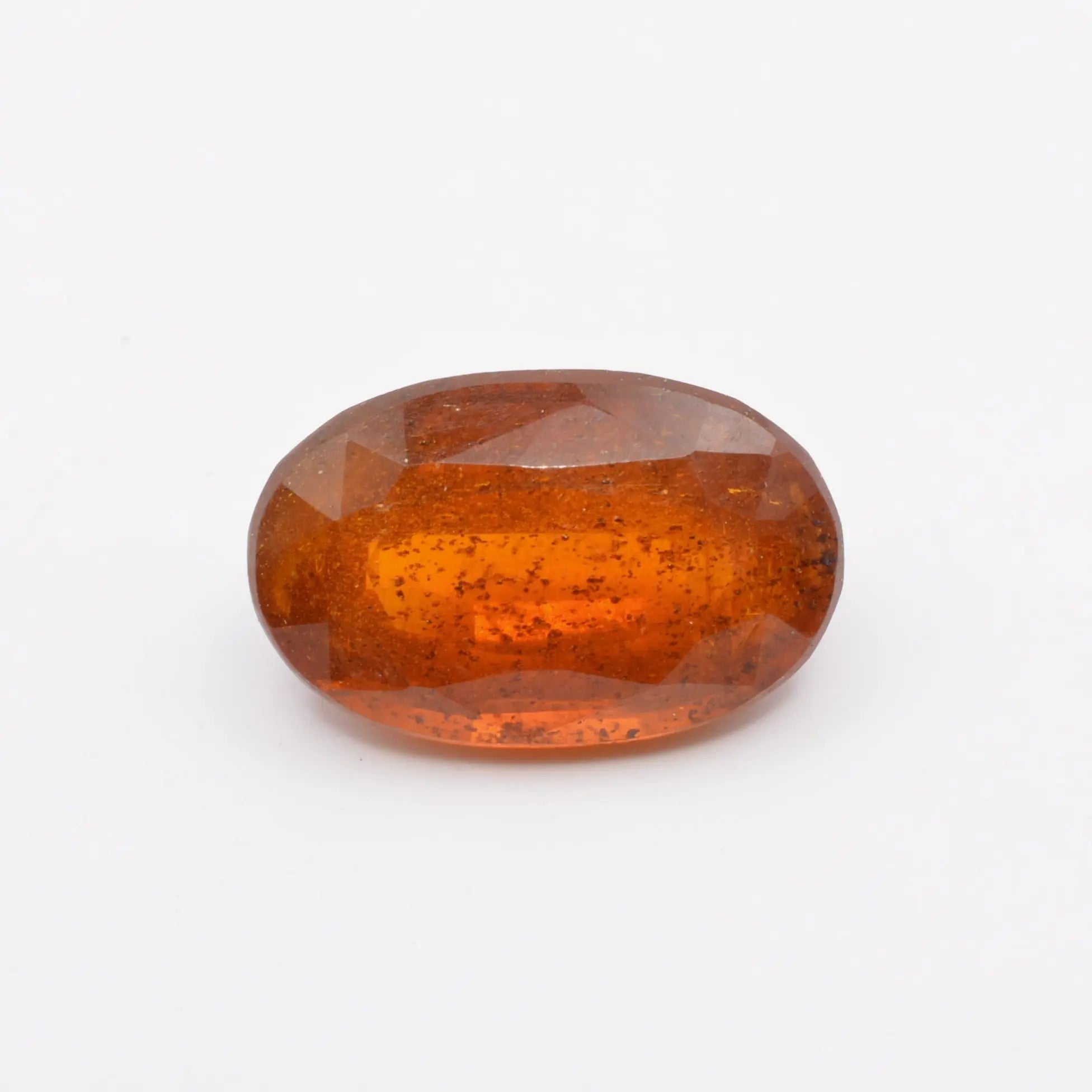 Gemme taillée Disthène orange 4,83ct Copie