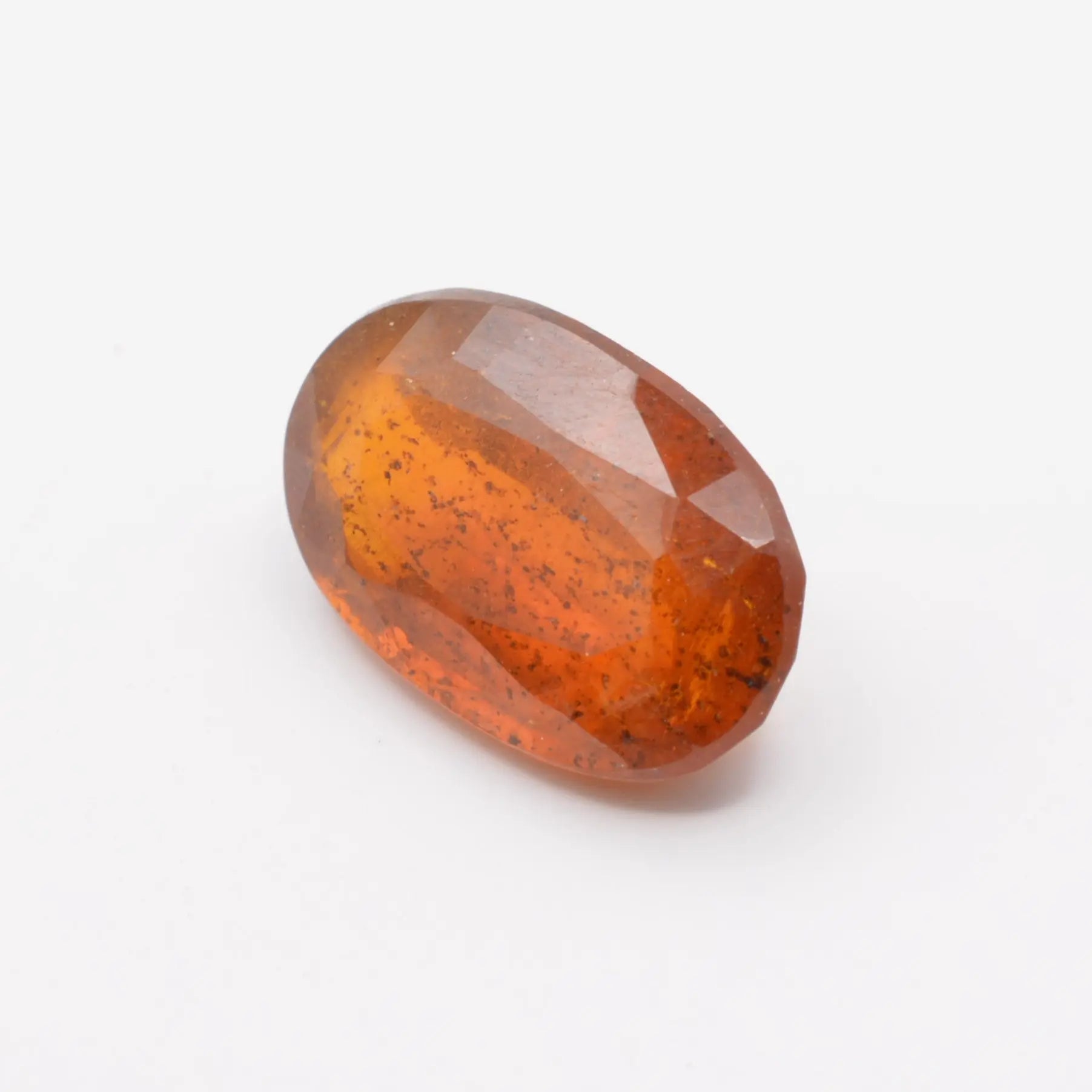 Gemme taillée Disthène orange 4,83ct Copie