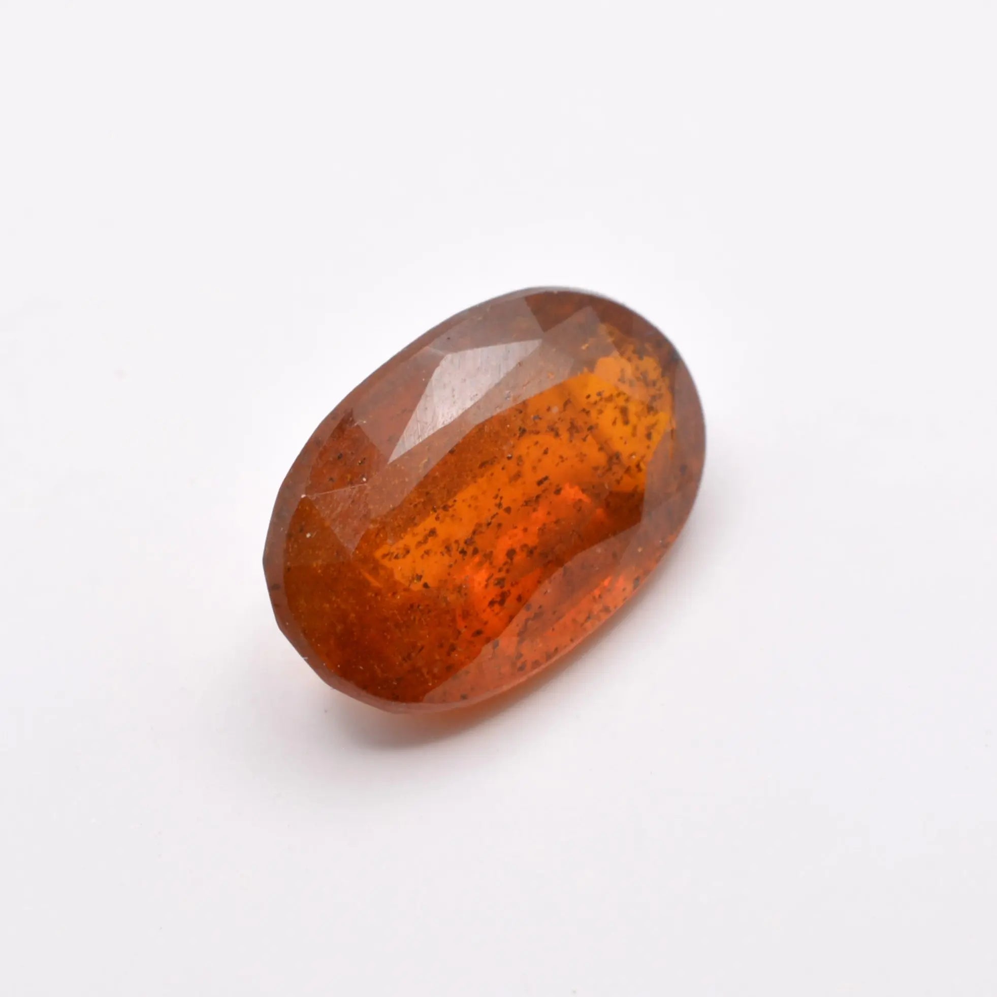 Gemme taillée Disthène orange 4,83ct Copie