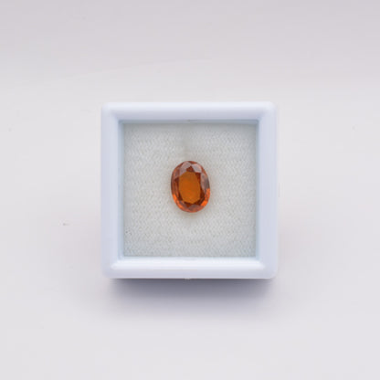 Grenat Hessonite 1,69ct - pierre précieuse - gemme
