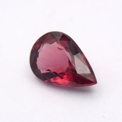 Grenat Rhodolite Poire 1,24 ct