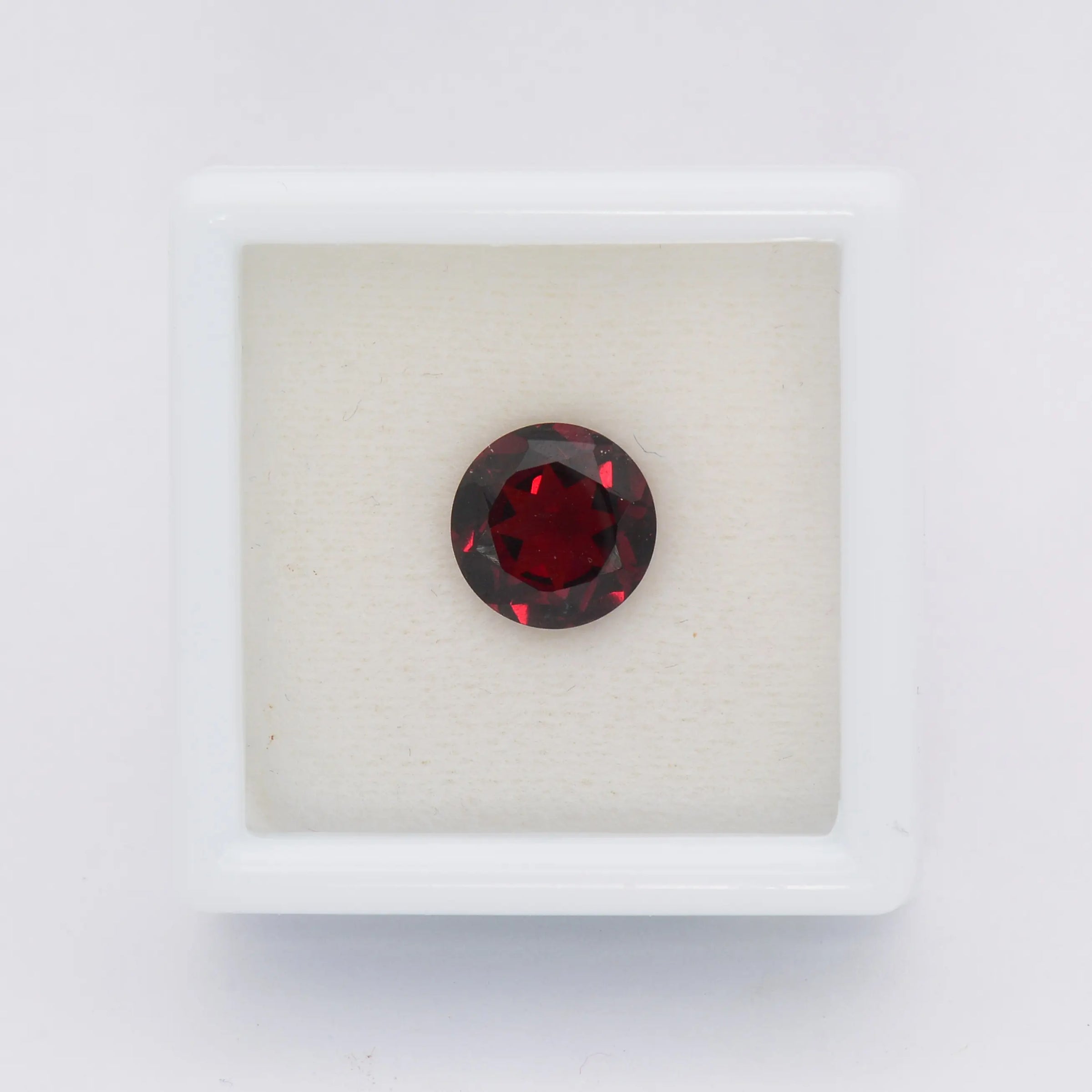 Grenat Rouge Rond 2,21 ct
