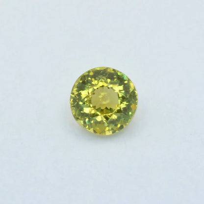 Pierre taillée Grenat du Mali Jaune Rond 0,69 ct