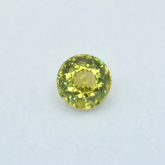 Pierre taillée Grenat du Mali Jaune Rond 0,69 ct