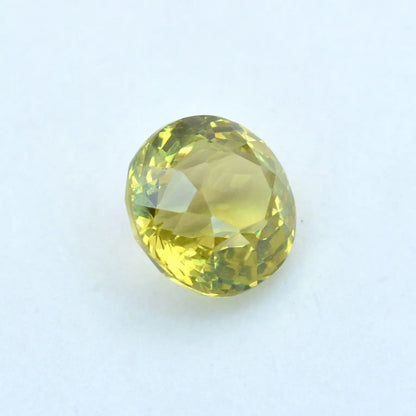 Pierre taillée Grenat du Mali Jaune Rond 0,69 ct