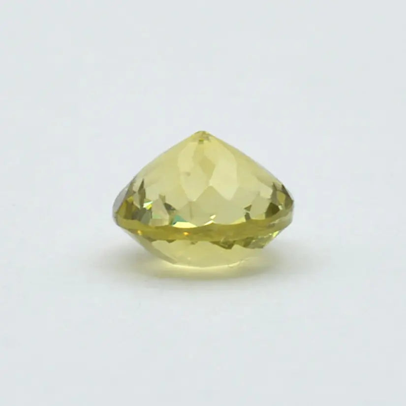 Pierre taillée Grenat du Mali Jaune Rond 0,69 ct