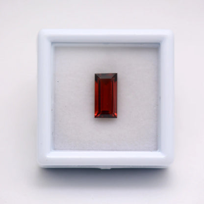 Grenat Rouge Rectangle 1,85 ct