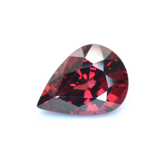 pierre taillée Grenat Rhodolite Poire 1,78ct