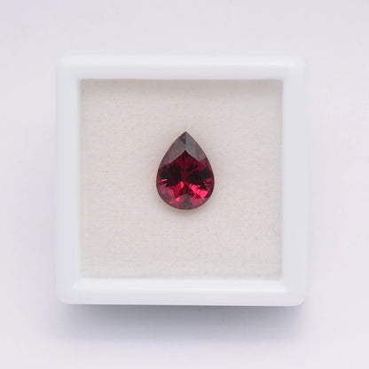 Grenat Rhodolite Poire 1,96 ct
