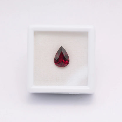 Grenat Rhodolite Poire 1,67 ct