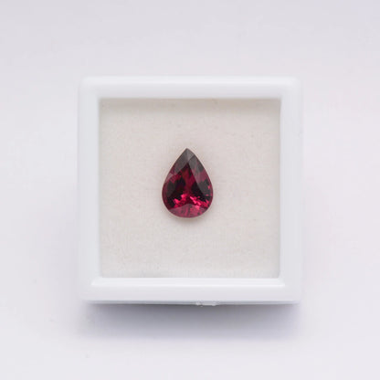 Grenat Rhodolite Poire 1,59 ct