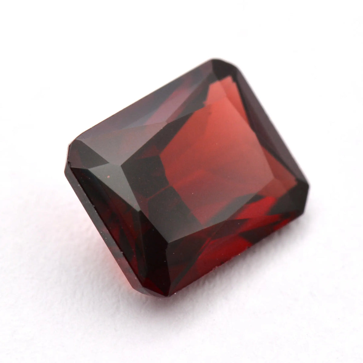 Grenat Rouge Rectangle 2,85 ct