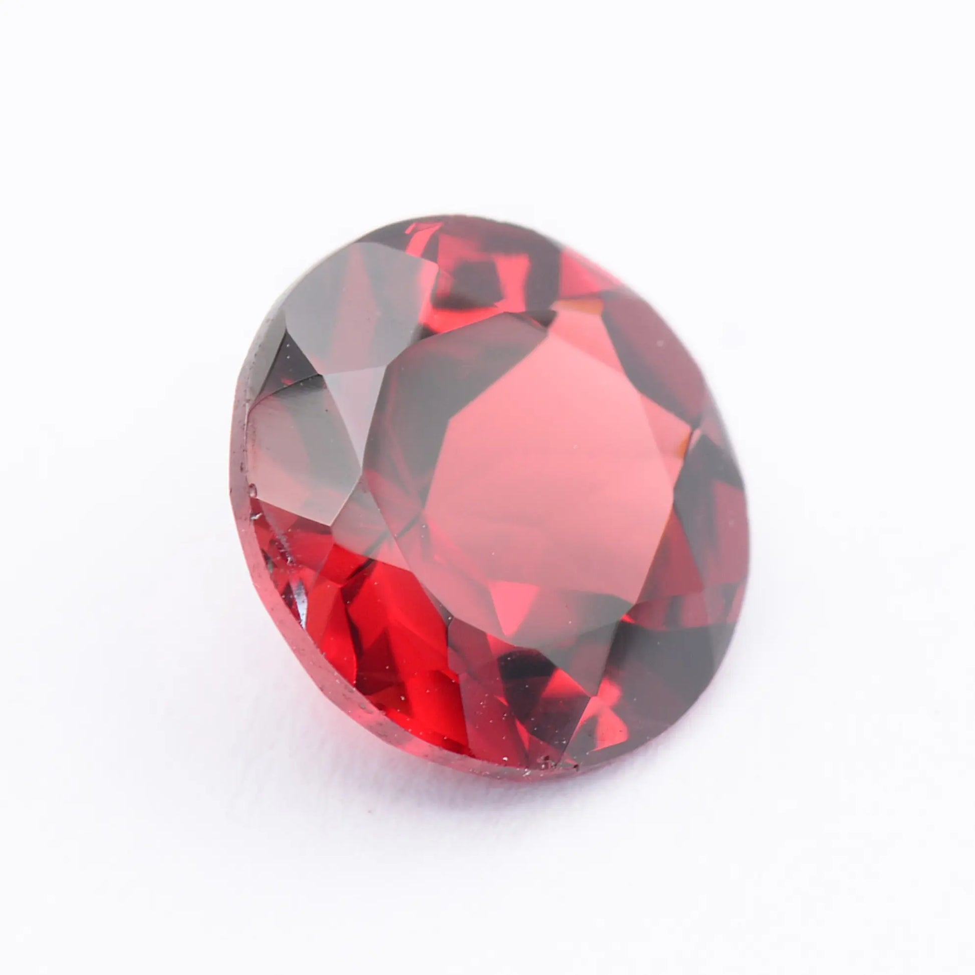 Pierre taillée Grenat Rouge Rond 2,11 ct 