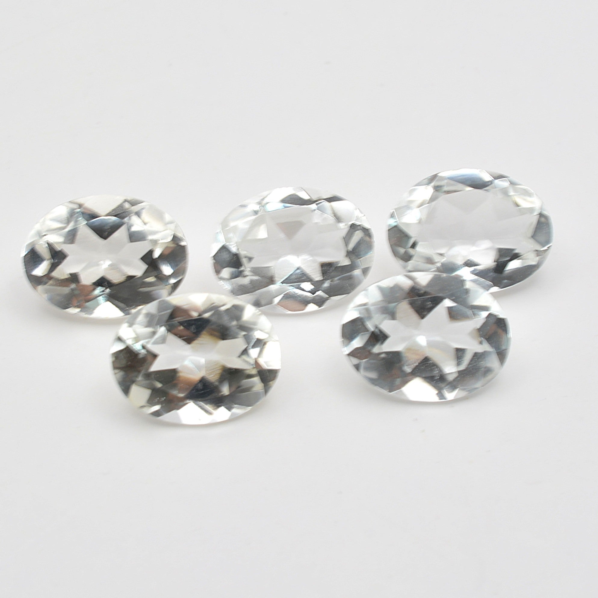 Lot de Topazes Ovales ≈8x6 - 