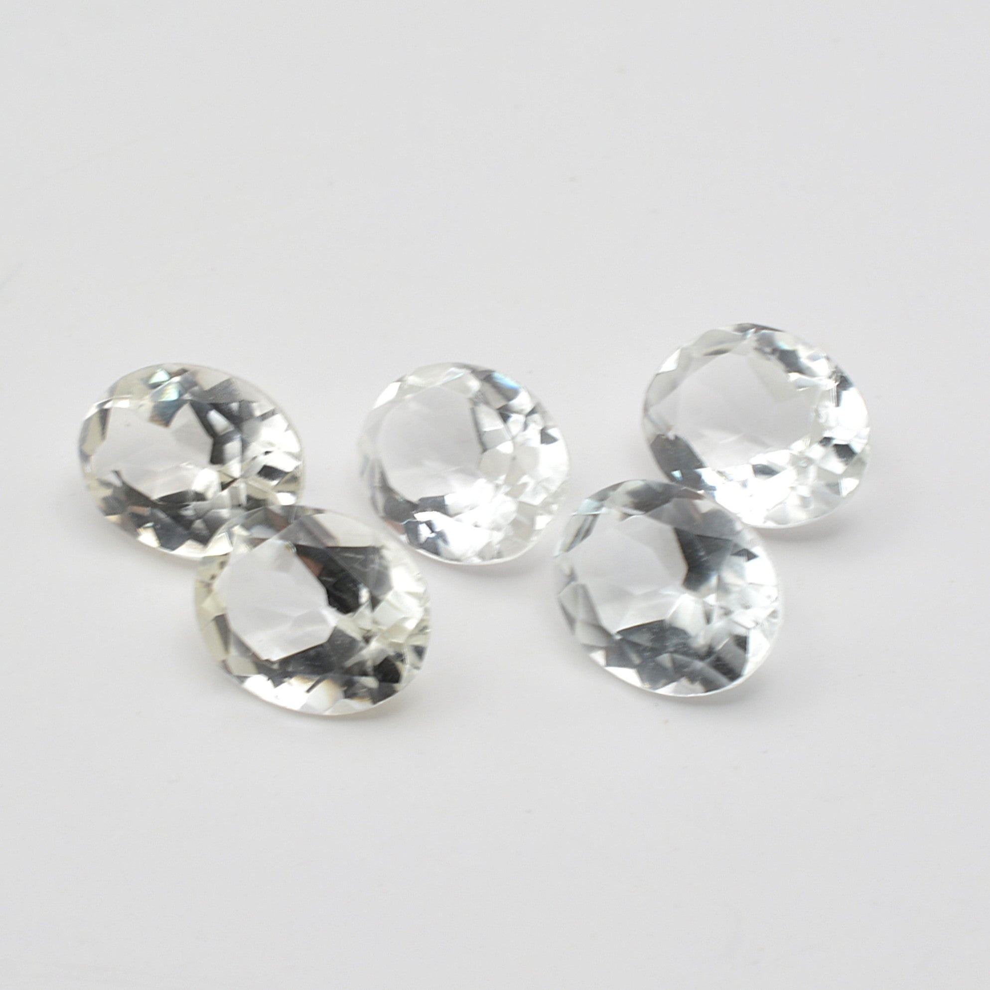 Lot de Topazes Ovales ≈8x6 - 