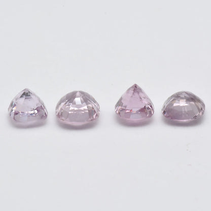 Lot de Spinelle Rose Coussin 2,22 ct