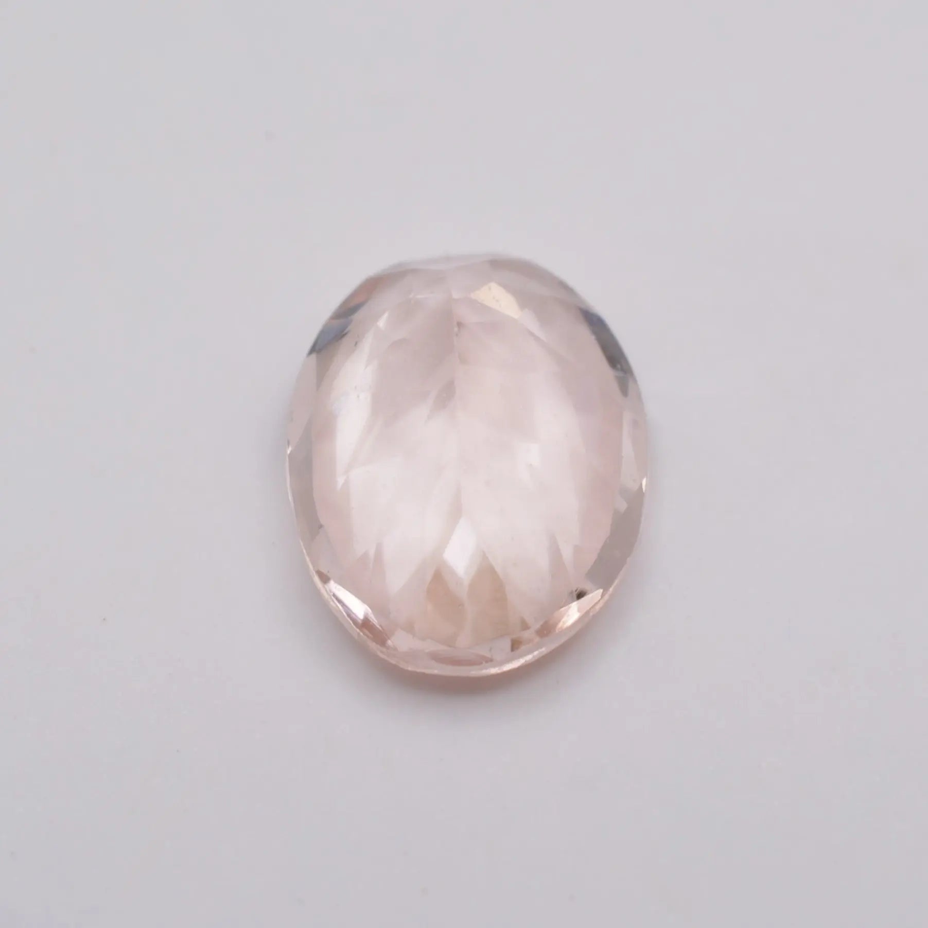 Morganite Ovale 0,93ct - pierre précieuse - gemme