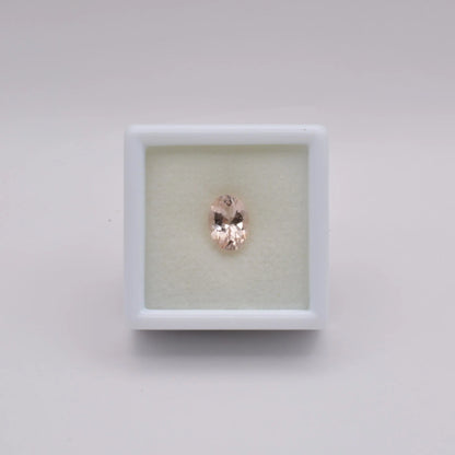 Morganite Ovale 0,93ct - pierre précieuse - gemme