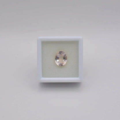 Morganite ovale 1,88ct - pierre précieuse - gemme