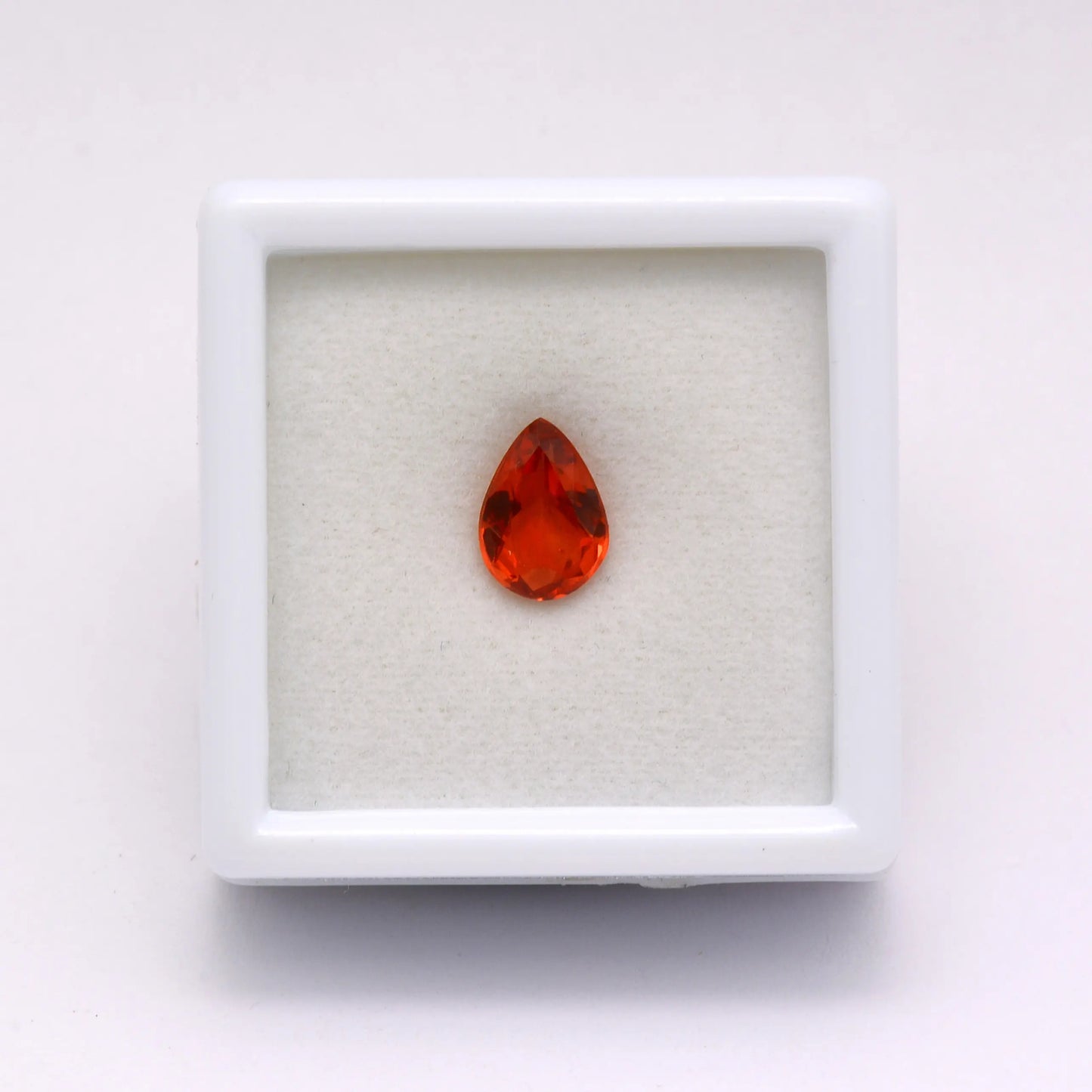 Pierre de soleil d'Ethiopie poire 0,79 ct